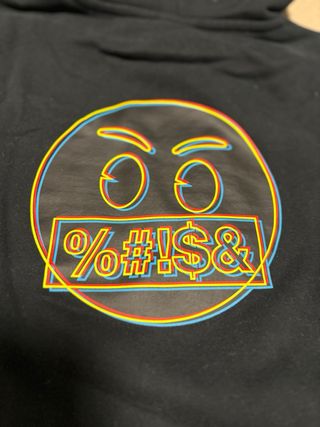 Sudadera Puma x Emoji Talla M Negra