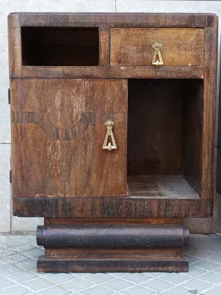 Comodini ArtDeco in legno