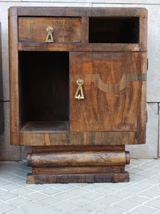 Comodini ArtDeco in legno