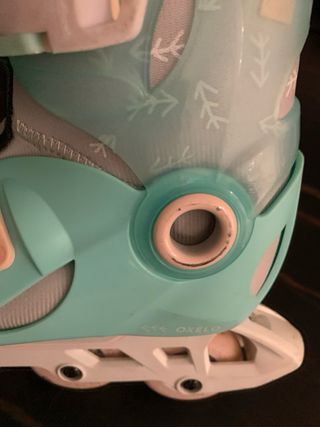 Patines en línea Oxelo menta niña Decathlon 30/32