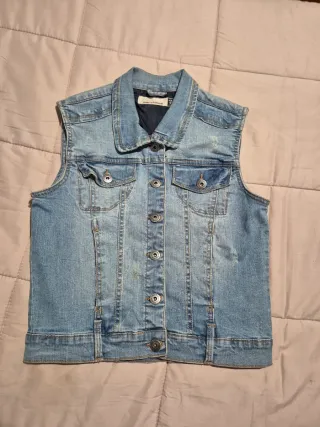 Chaleco Vaquero Be Inside Azul