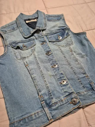 Chaleco Vaquero Be Inside Azul