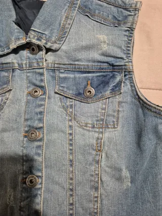 Chaleco Vaquero Be Inside Azul