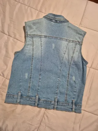 Chaleco Vaquero Be Inside Azul