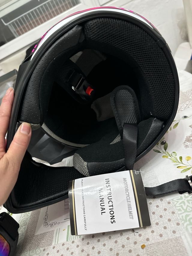 Casco para niños Cross SPARK con Gafas