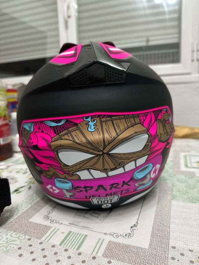 Casco para niños Cross SPARK con Gafas