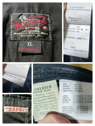 Americana caza made in USA woolrich