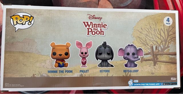 Funko Pop Winnie the Pooh 4 Pack NUEVO