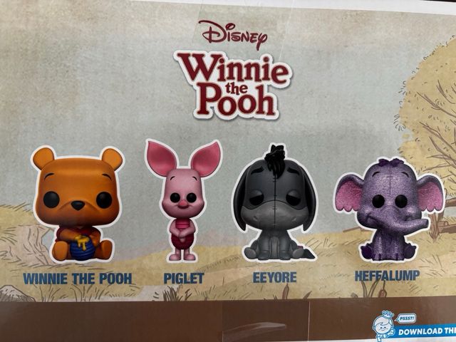 Funko Pop Winnie the Pooh 4 Pack NUEVO