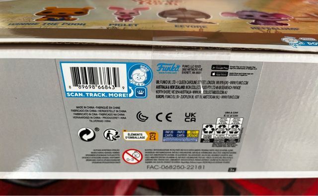 Funko Pop Winnie the Pooh 4 Pack NUEVO