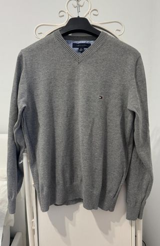 TOMMY HILFIGER JERSEY GRIS HOMBRE S