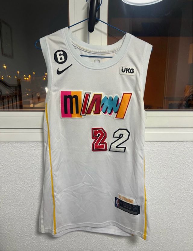 Camiseta NBA Miami heats Butler 22