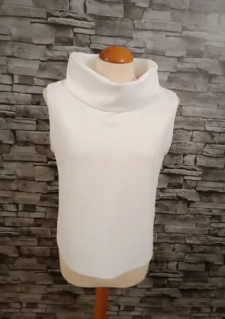 Camisa Zara Cuello Alto M