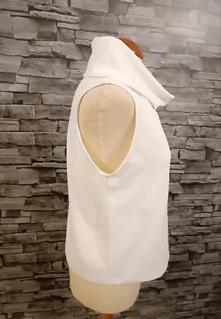 Camisa Zara Cuello Alto M