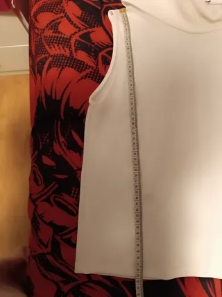 Camisa Zara Cuello Alto M