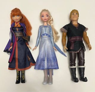 Muñecos Elsa, Anna y Kristoff Hasbro Frozen