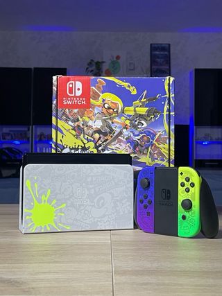 (NUEVA) Nintendo Switch OLED Edición Splatoon 3