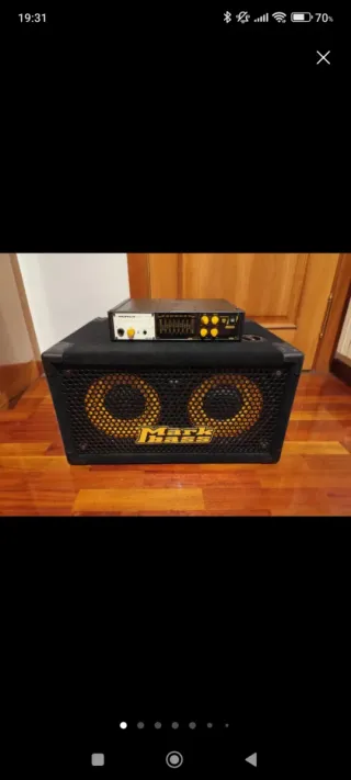 Pantalla Markbass 102P 4 Ohms