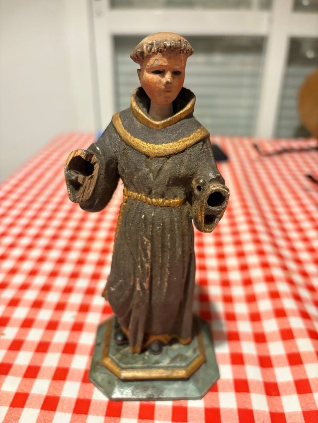 Santo antiguo talla madera