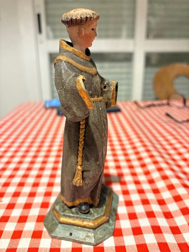 Santo antiguo talla madera