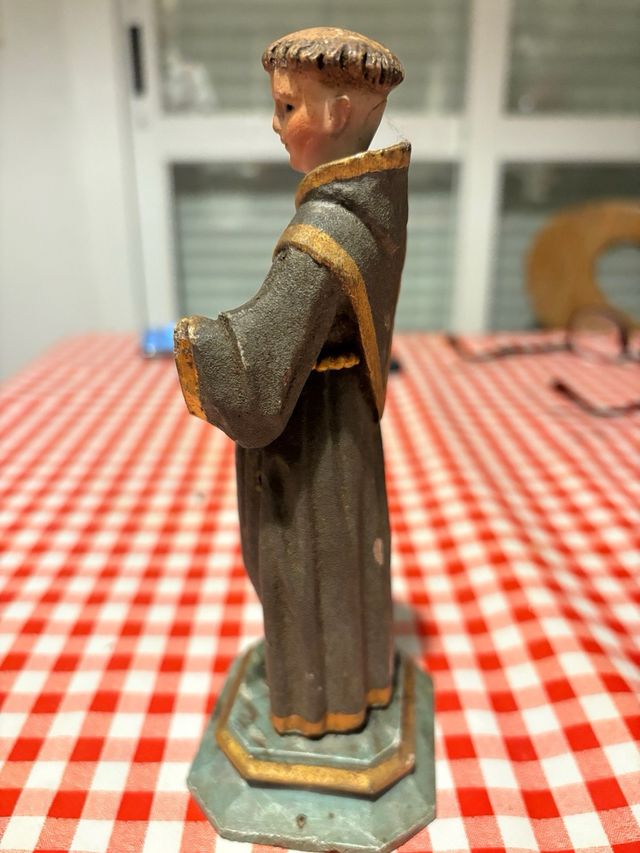 Santo antiguo talla madera