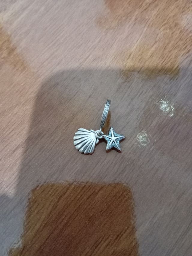 Char Pandora Concha y Estrella de Mar