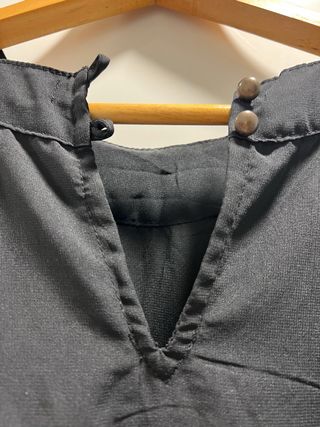 Elegante vestido largo negro