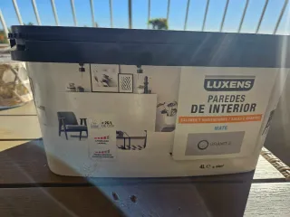 Pintura Luxens Paredes Interior Mate Granit 5