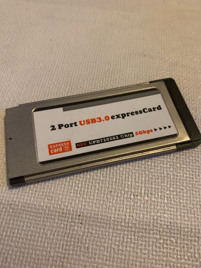 Express Card 2 Puertos USB 3.0 NEC