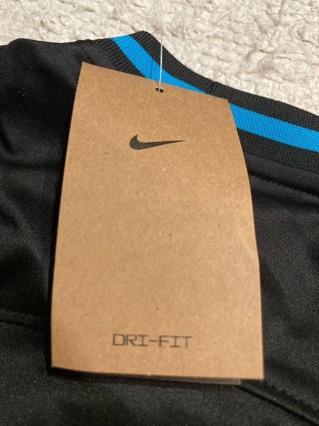 Camiseta Brasil Nike Negra y Azul