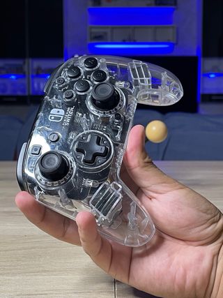 Mando Nintendo Switch Transparente