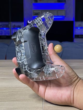 Mando Nintendo Switch Transparente