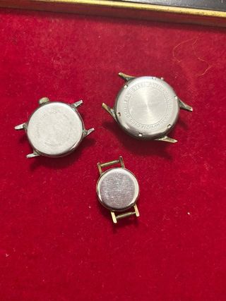 Lote de relojes antiguos