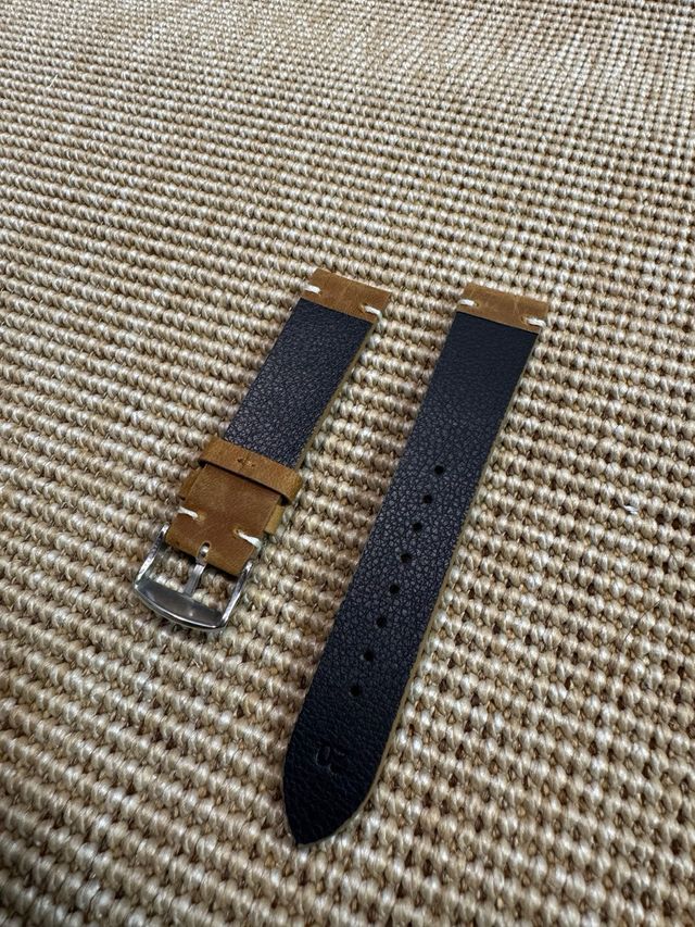 Correa de piel tipo ante de 20mm. Nueva a estrenar