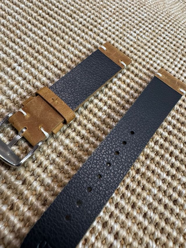 Correa de piel tipo ante de 20mm. Nueva a estrenar