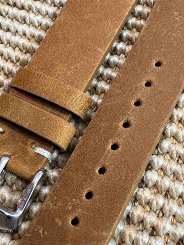 Correa de piel tipo ante de 20mm. Nueva a estrenar