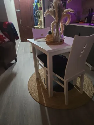 Mesa y 2 Sillas Comedor