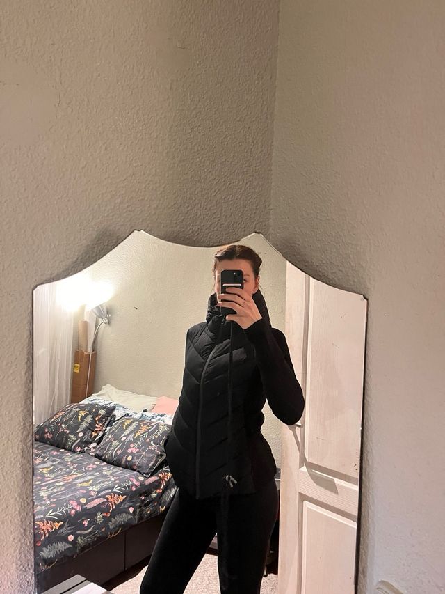 Chaqueta Zara acolchada negra