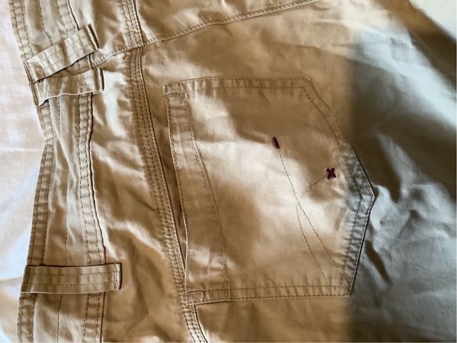 Pantalón trekking desmontable beige