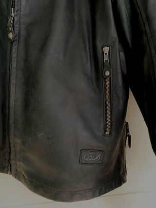 Chaqueta Moto Cuero RSD Enzo Cafe Racer