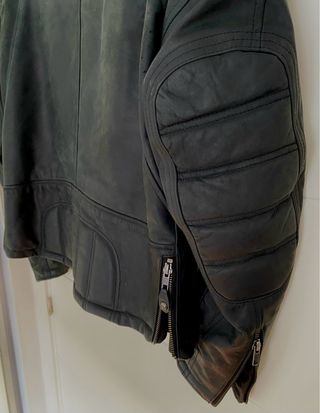 Chaqueta Moto Cuero RSD Enzo Cafe Racer