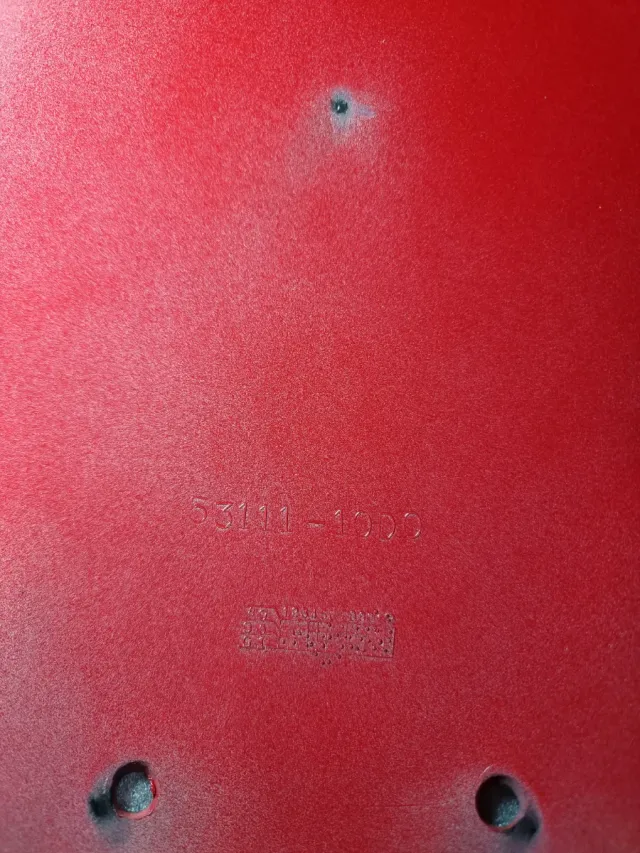 Guardabarros Suzuki Bandit Rojo