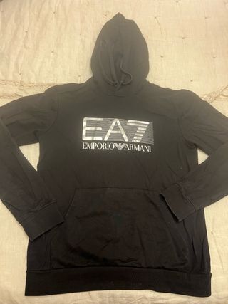 Sudadera EA7 Emporio Armani Negra