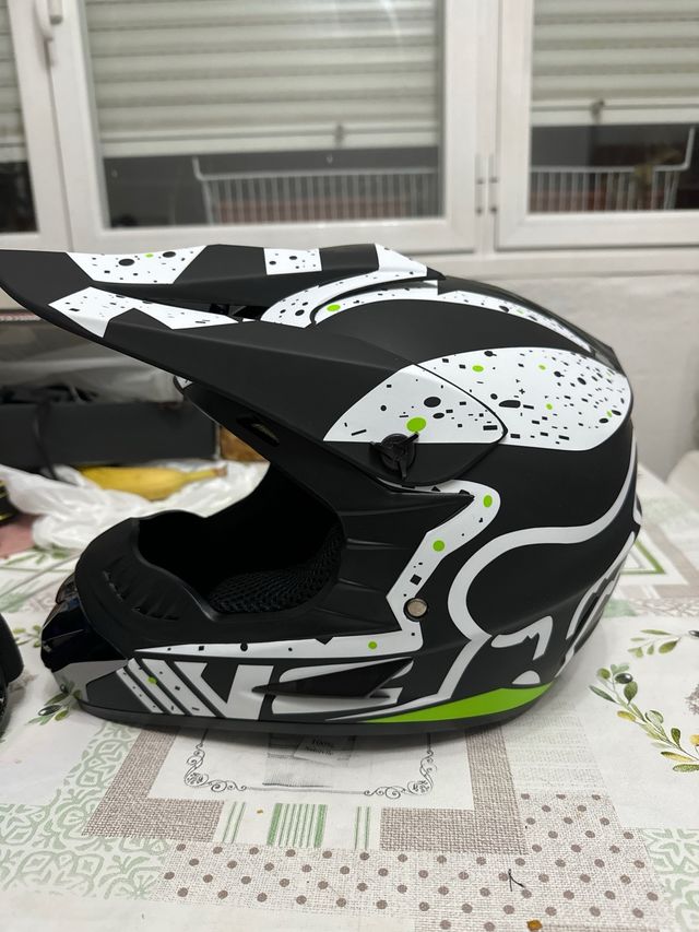 Casco para niños motocross y gafas