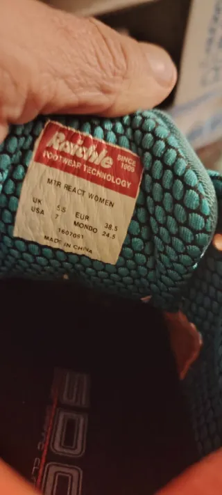 Zapatillas  Mammut T 38,5 Nuevas