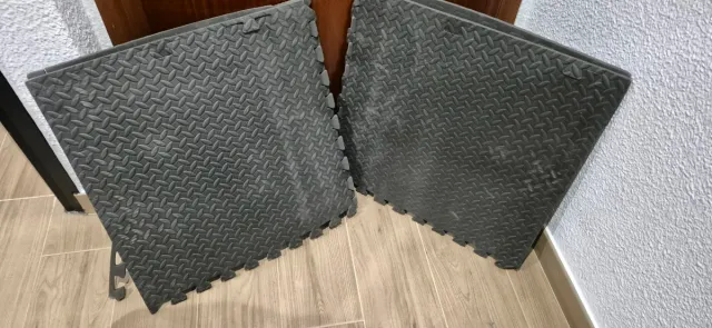 Protector suelo goma puzzle