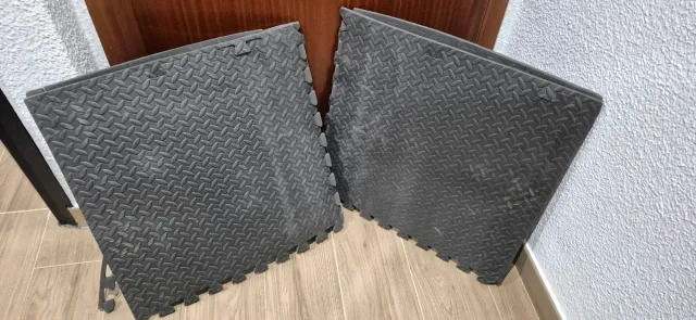 Protector suelo goma puzzle