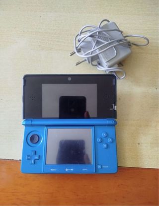 Nintendo 3DS Azul Cargador