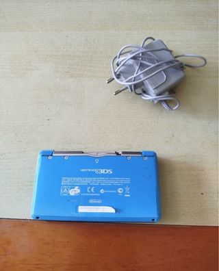 Nintendo 3DS Azul Cargador
