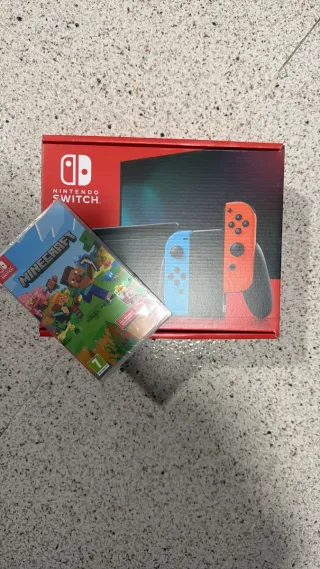 Nintendo Switch + Minecraft